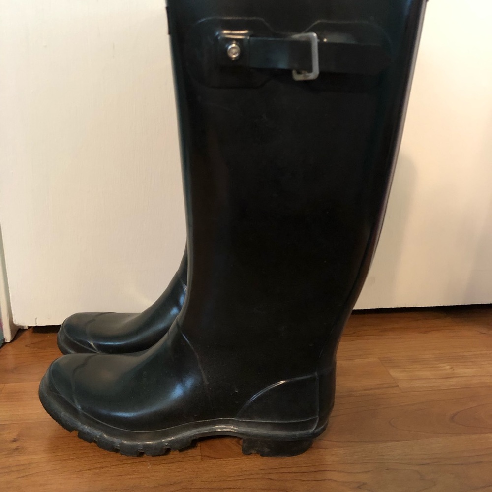 Hunter Rain boots, size 8